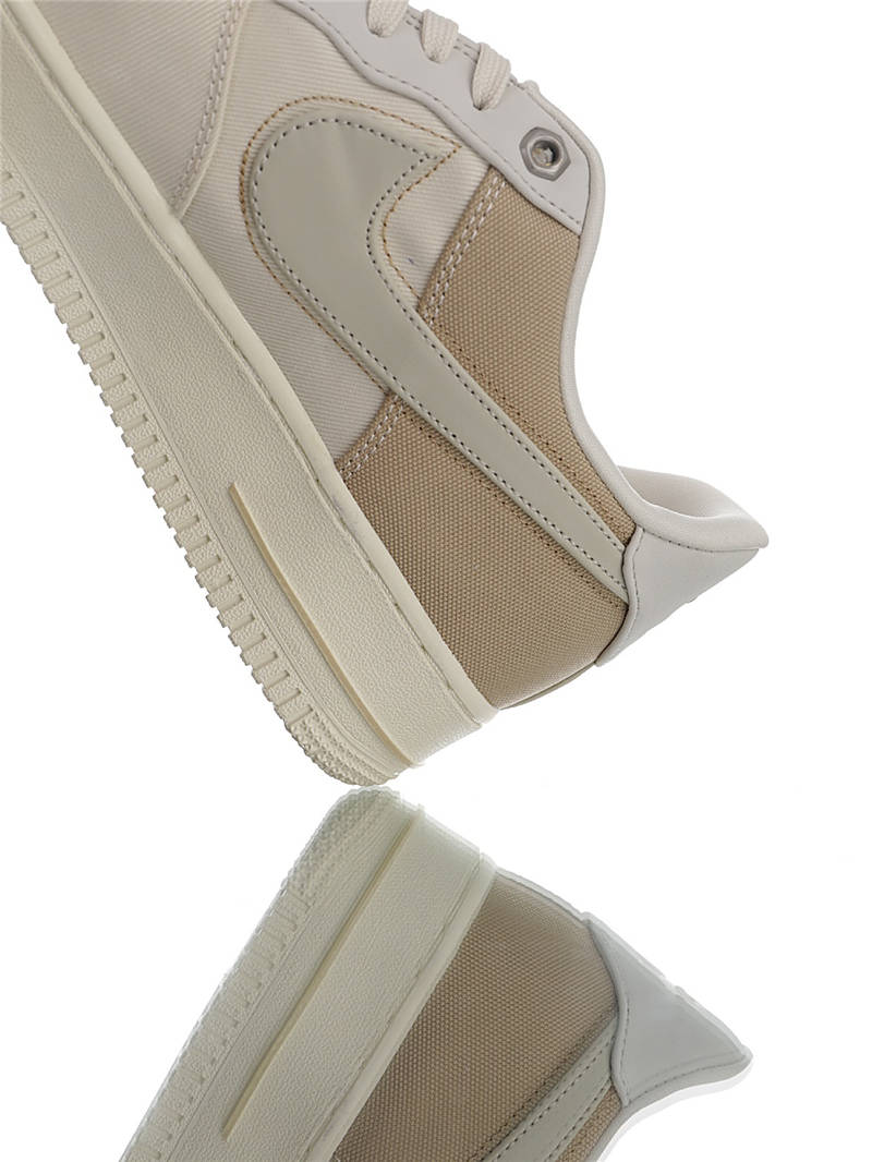 nike air force 1 - Blanco Cafe Gris