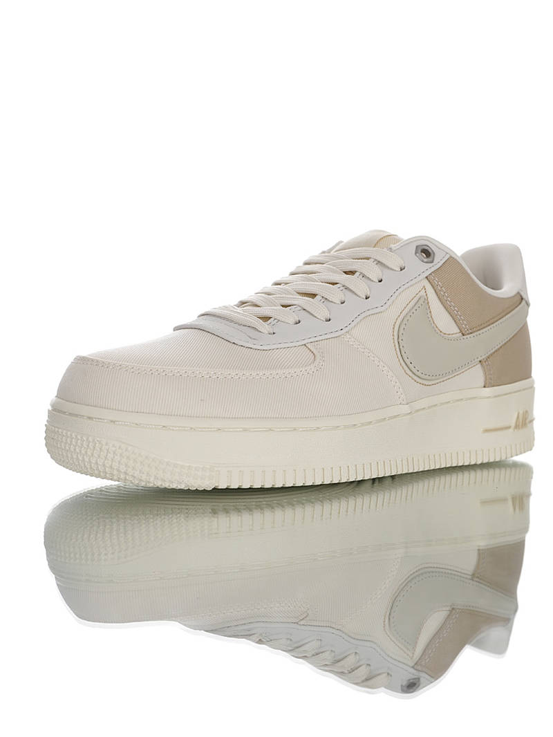 nike air force 1 - Blanco Cafe Gris