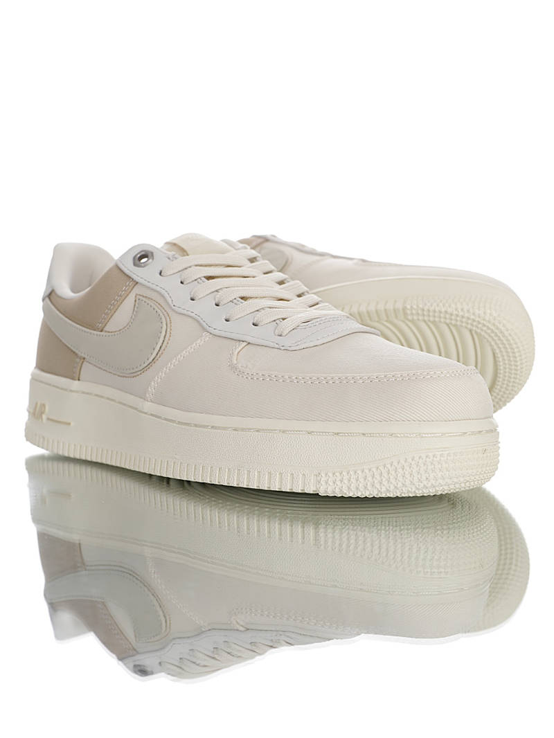 nike air force 1 - Blanco Cafe Gris