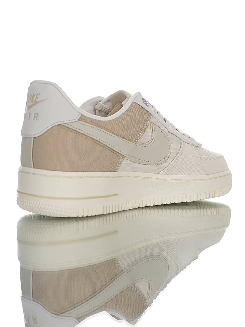 nike air force 1 - Blanco Cafe Gris