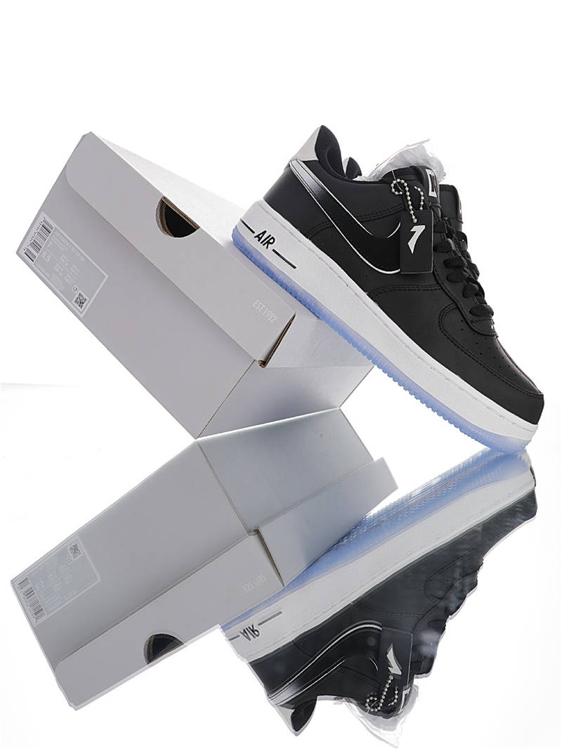 nike air force 1 - Blanco Negro Gris