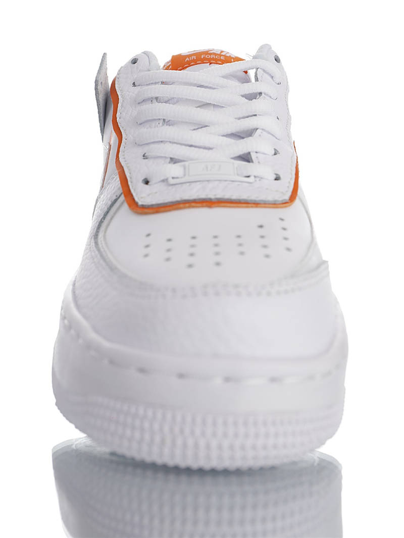nike air force 1 - Blanco Naranjo