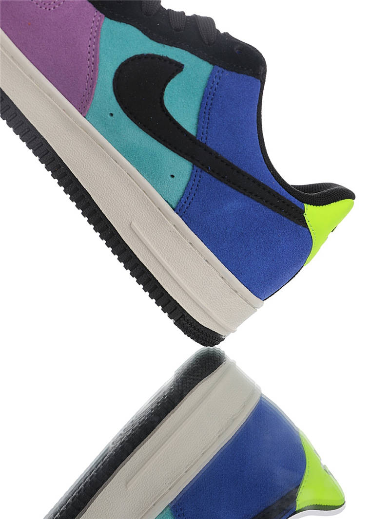 nike air force 1 - Blanco Negro Arcoiris
