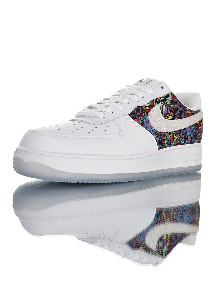 nike air force 1 - Blanco Arcoiris