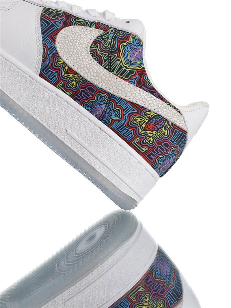 nike air force 1 - Blanco Arcoiris