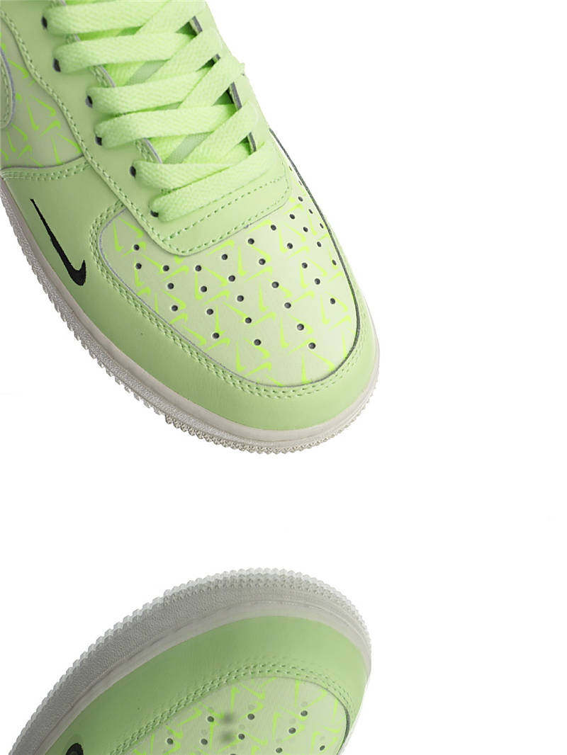 nike air force 1 - Verde Fluor
