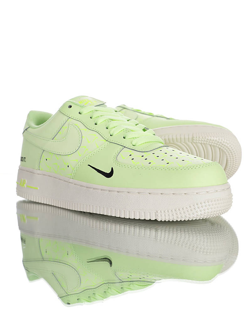 nike air force 1 - Verde Fluor