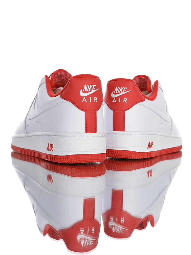 nike air force 1 - Blanco Rojo