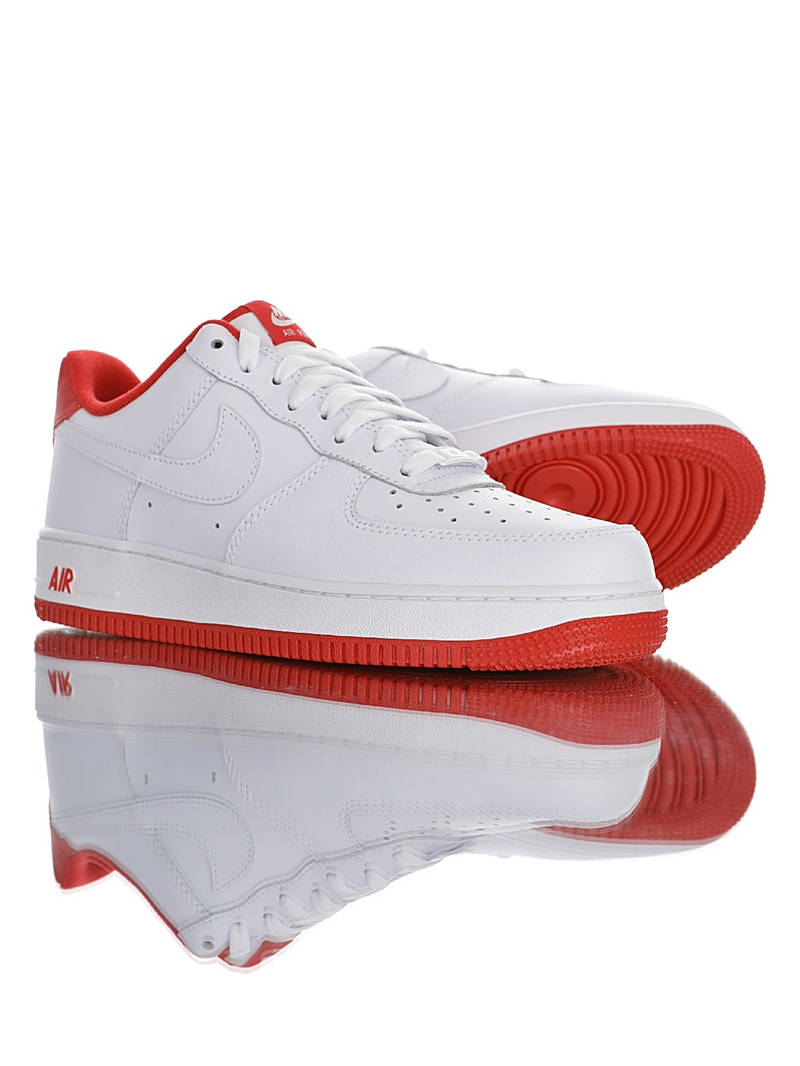 nike air force 1 - Blanco Rojo