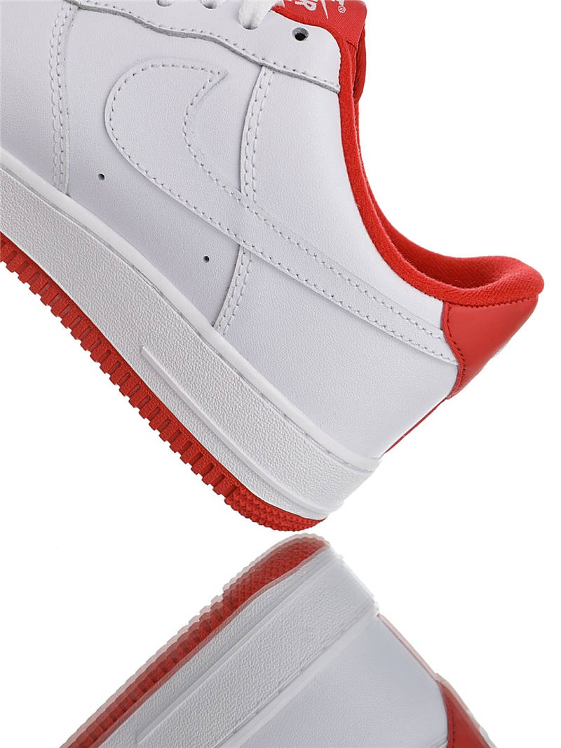 nike air force 1 - Blanco Rojo