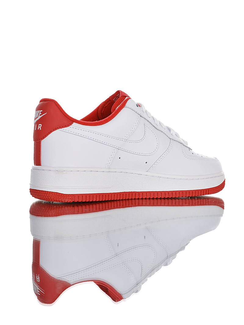 nike air force 1 - Blanco Rojo