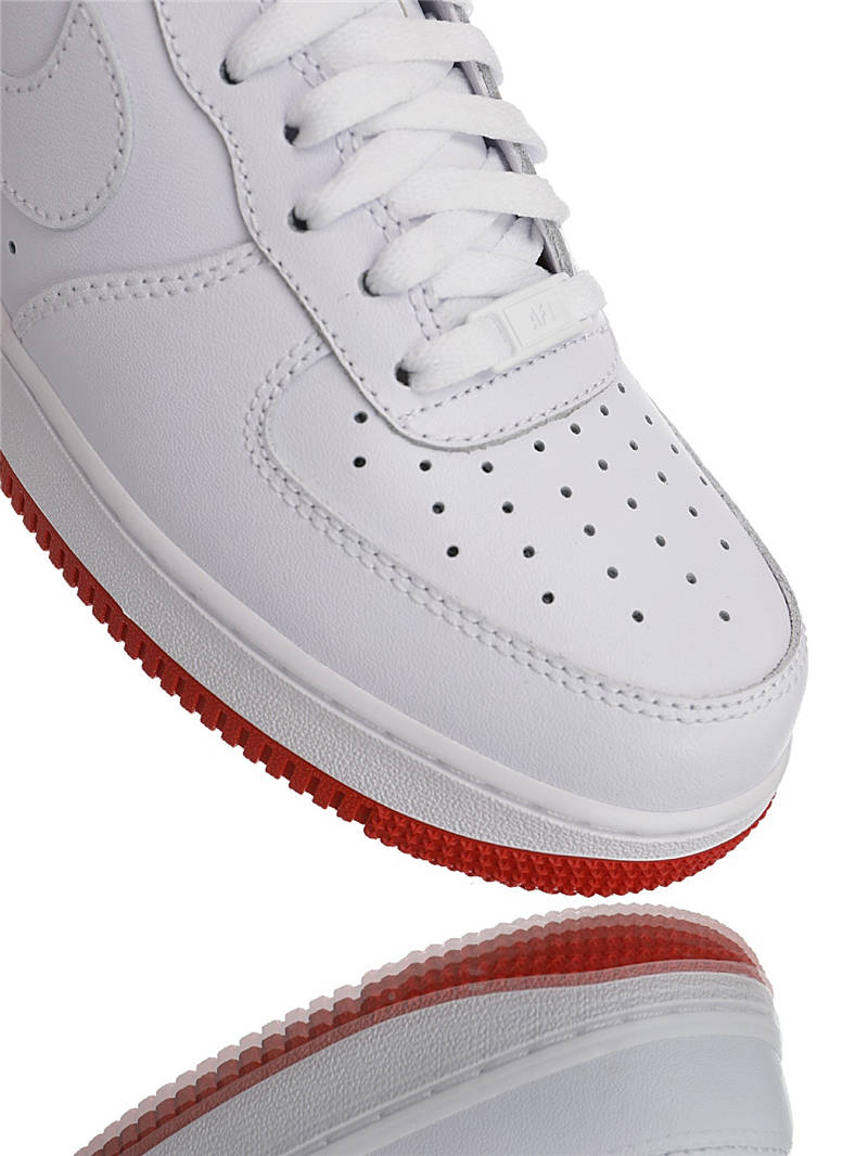 nike air force 1 - Blanco Rojo