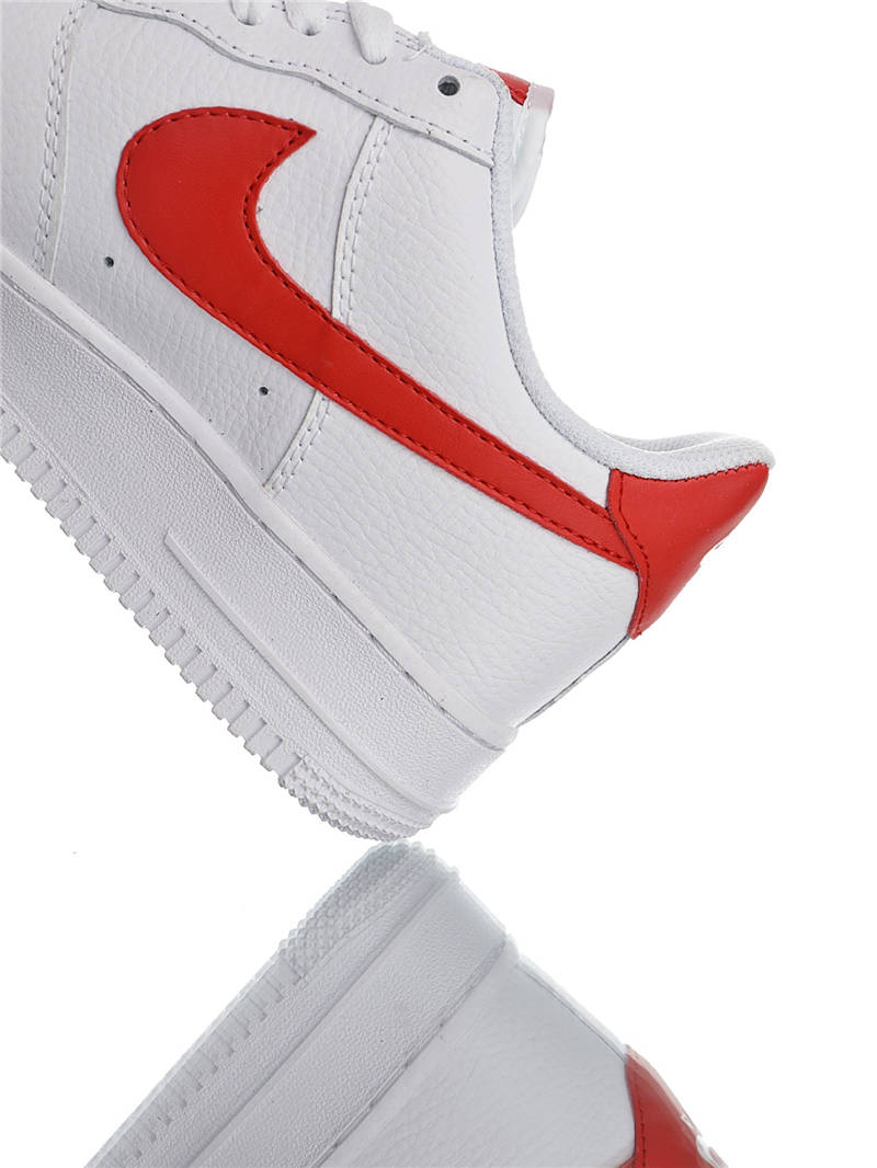 nike air force 1 - Blanco Rojo