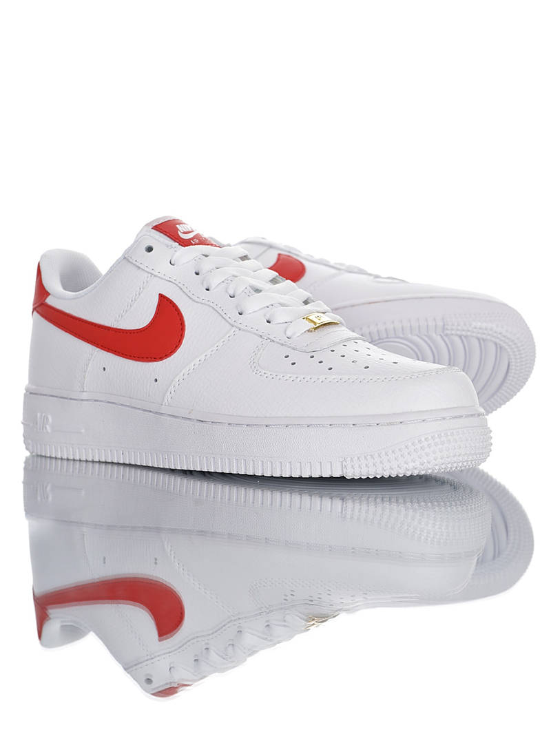 nike air force 1 - Blanco Rojo