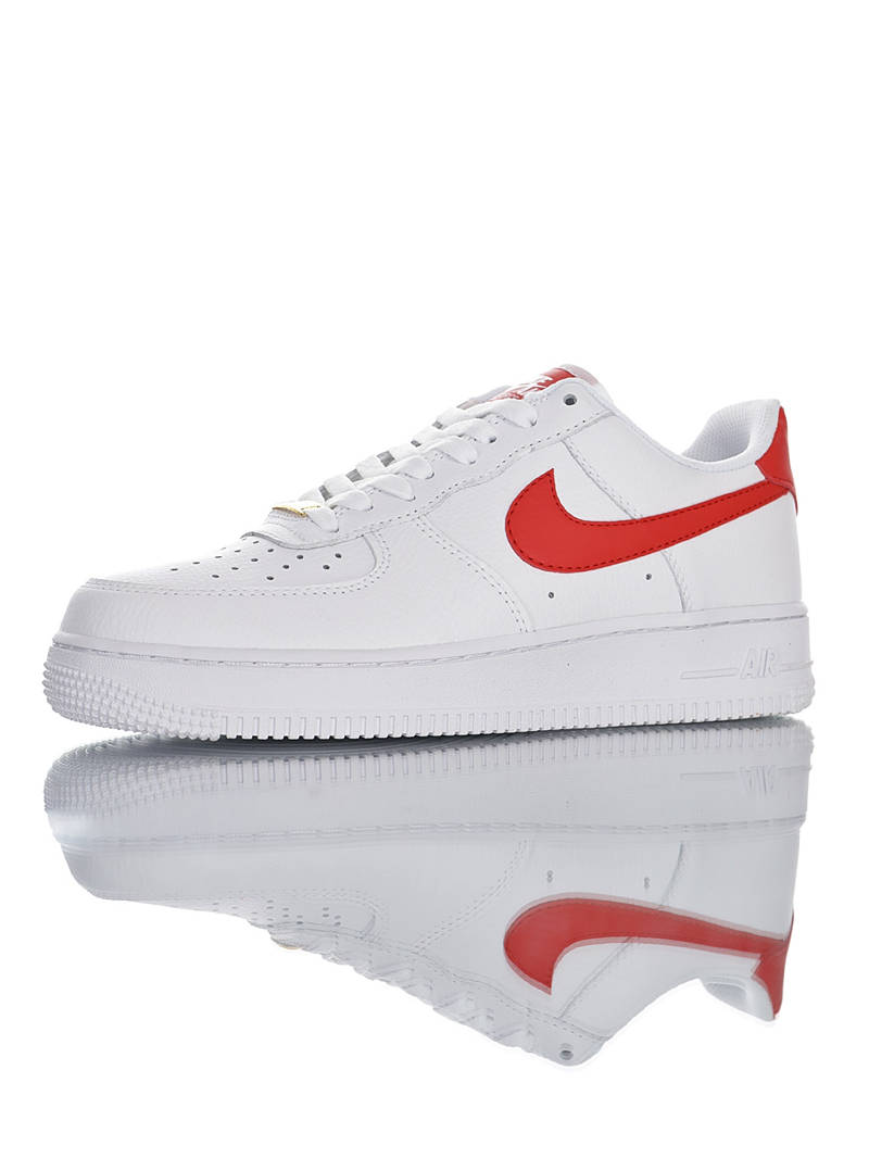 nike air force 1 - Blanco Rojo