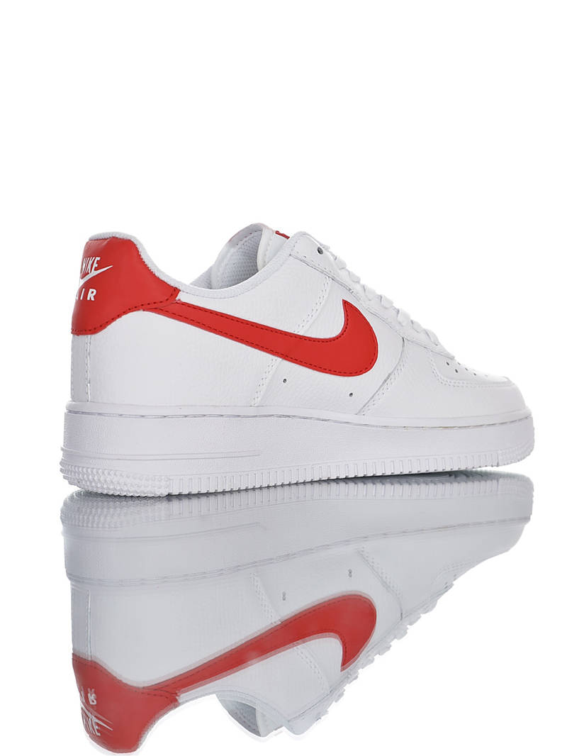 nike air force 1 - Blanco Rojo