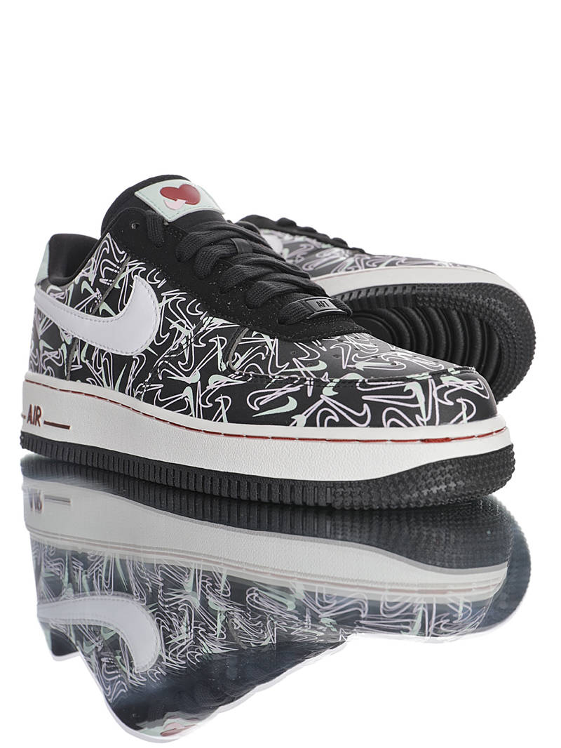 nike air force 1 - Blanco Negro