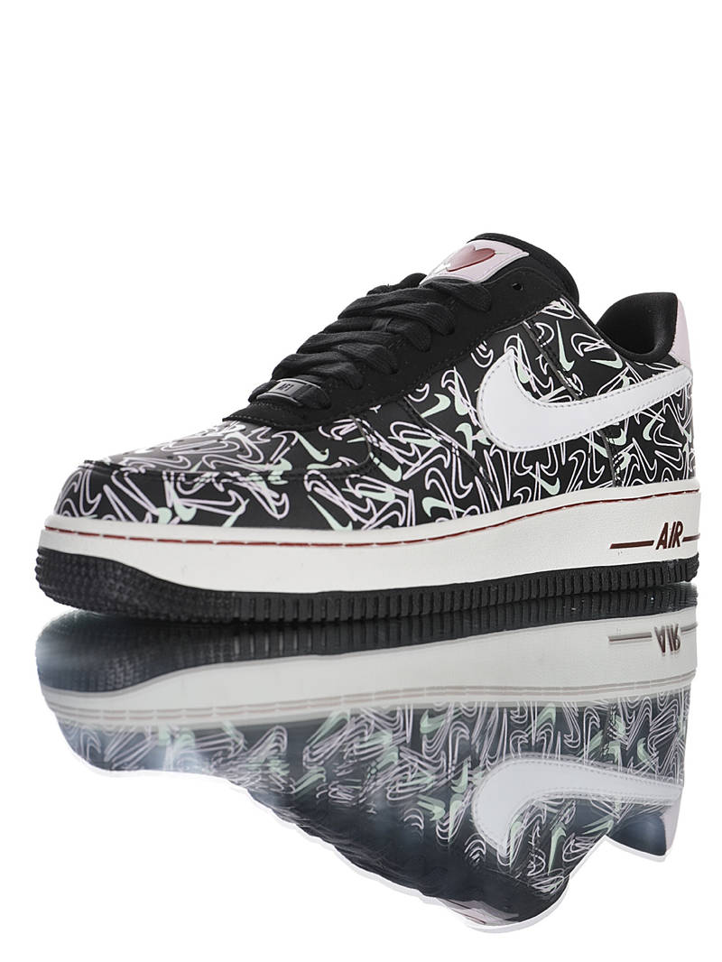 nike air force 1 - Blanco Negro