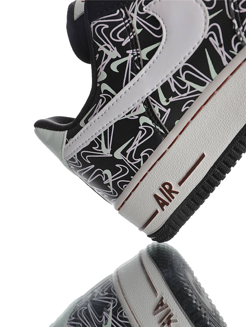 nike air force 1 - Blanco Negro