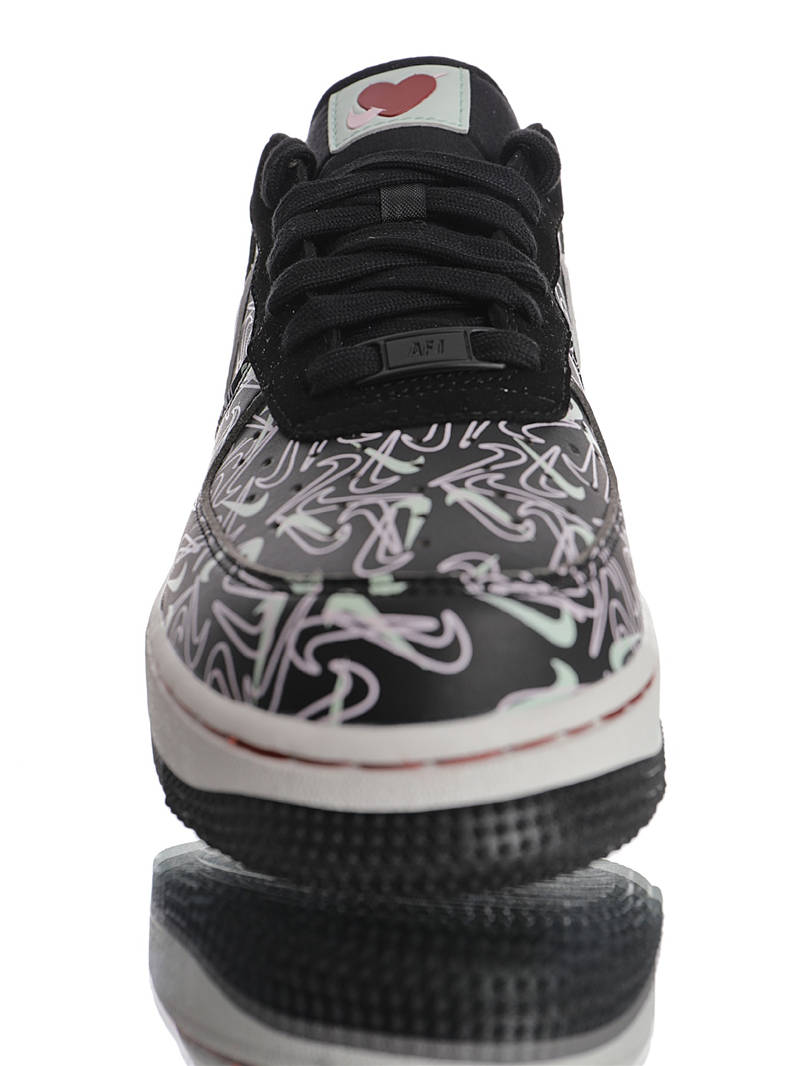 nike air force 1 - Blanco Negro