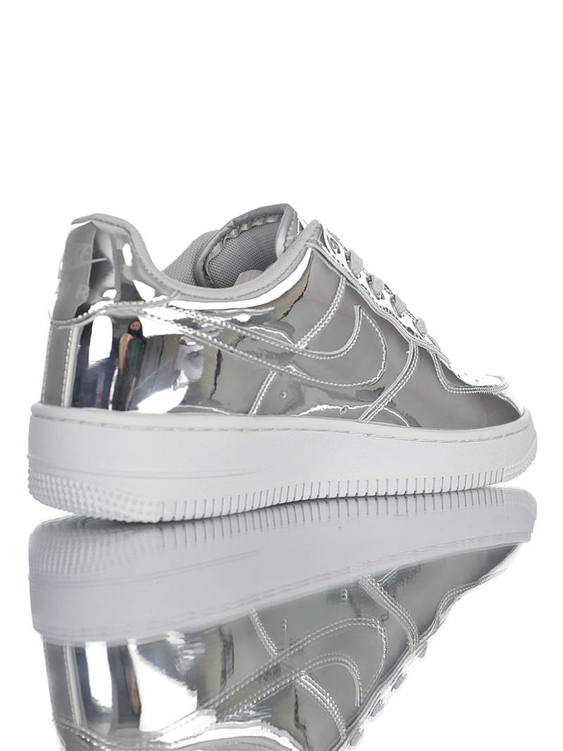 nike air force 1 - Plateado
