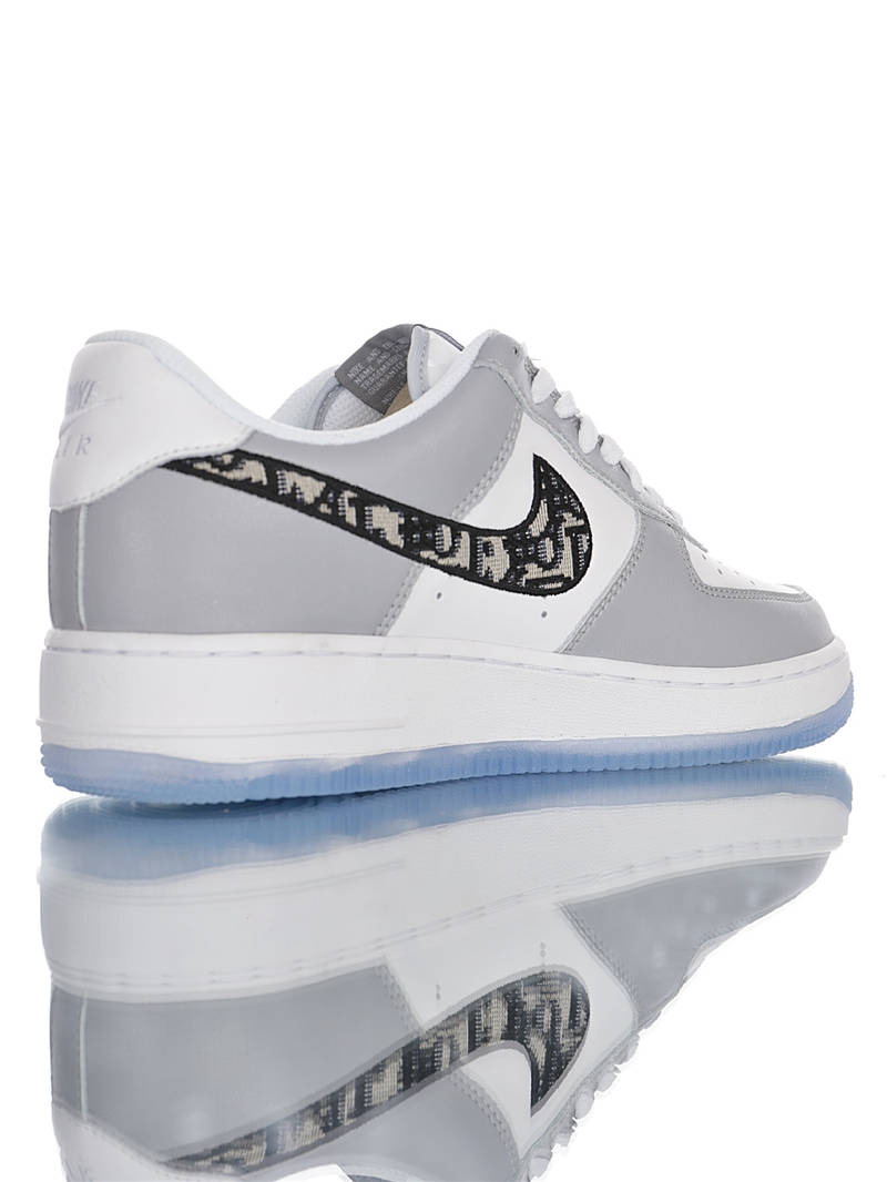 nike air force 1 - Blanco Negro Gris