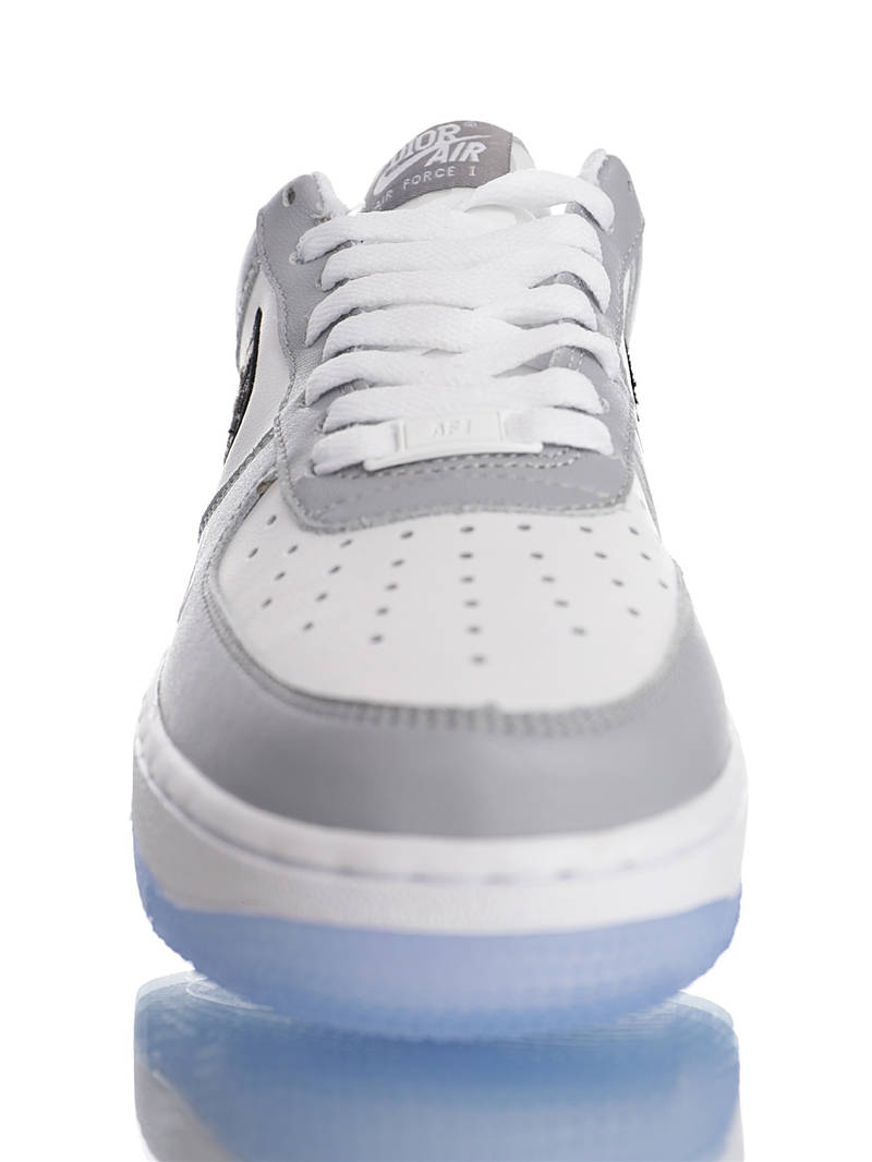 nike air force 1 - Blanco Negro Gris