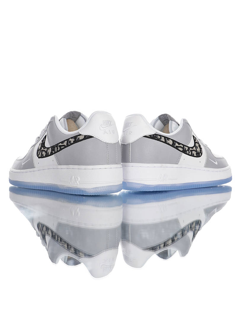 nike air force 1 - Blanco Negro Gris