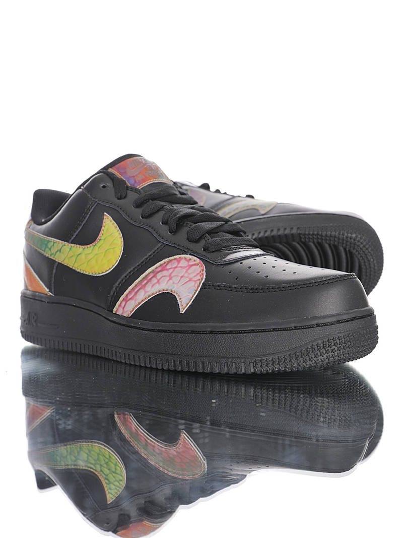 nike air force 1 - Negro Arcoiris