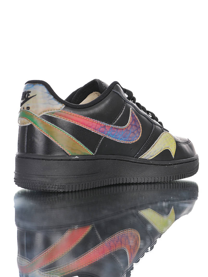nike air force 1 - Negro Arcoiris