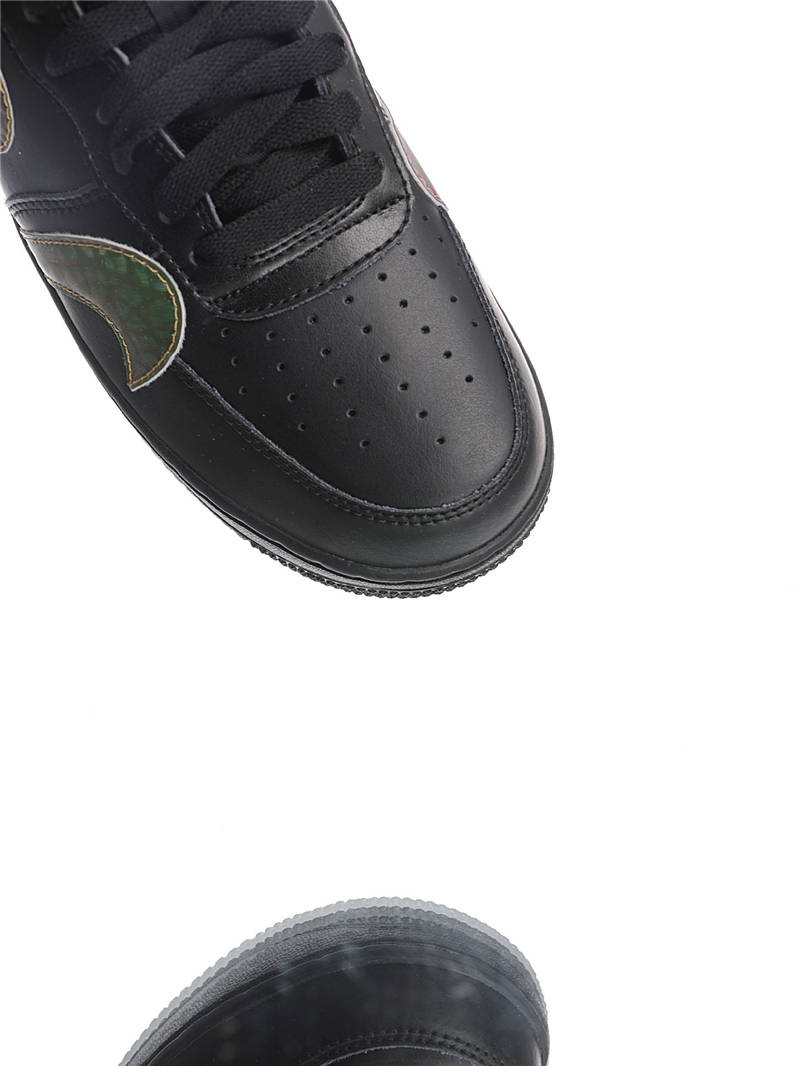 nike air force 1 - Negro Arcoiris