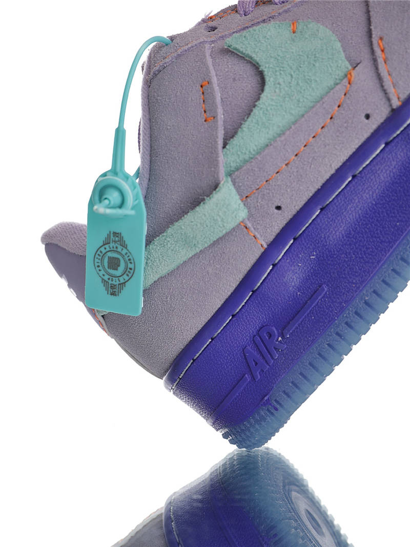 nike air force 1 - Morado Celeste