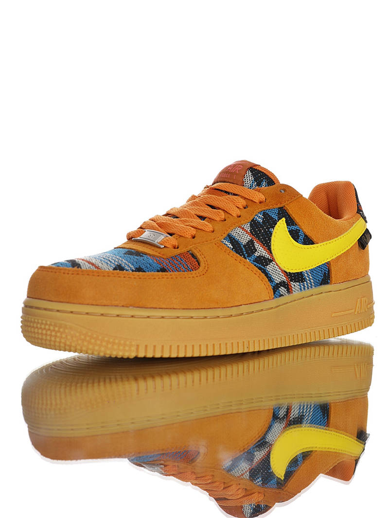 nike air force 1 - Naranjo Amarillo Arcoiris