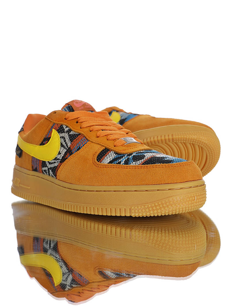 nike air force 1 - Naranjo Amarillo Arcoiris
