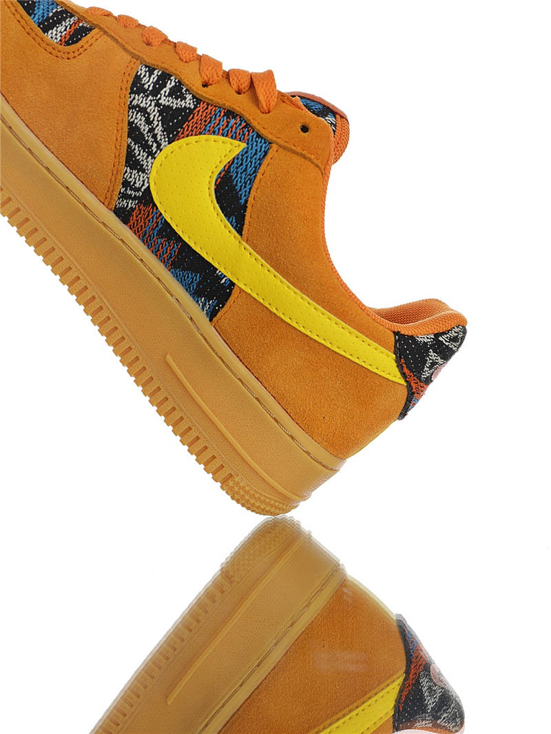 nike air force 1 - Naranjo Amarillo Arcoiris