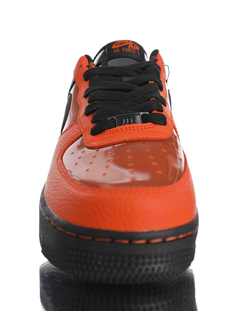 nike air force 1 - Rojo Negro Burdeo