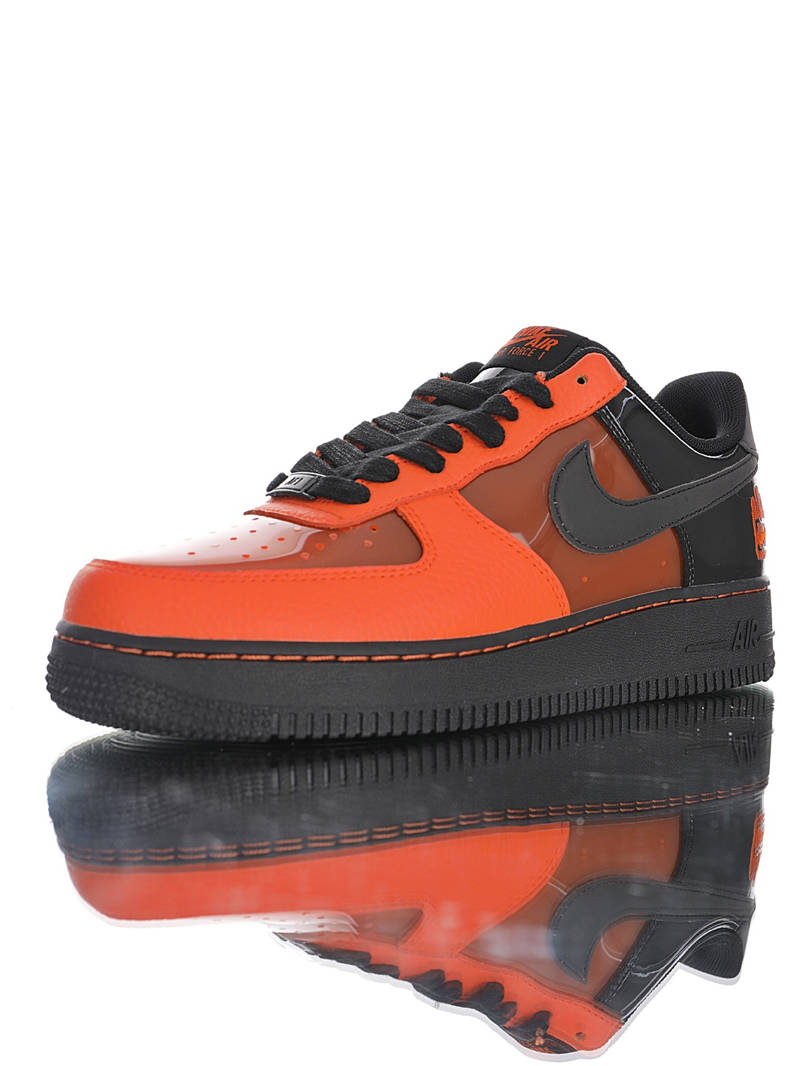 nike air force 1 - Rojo Negro Burdeo
