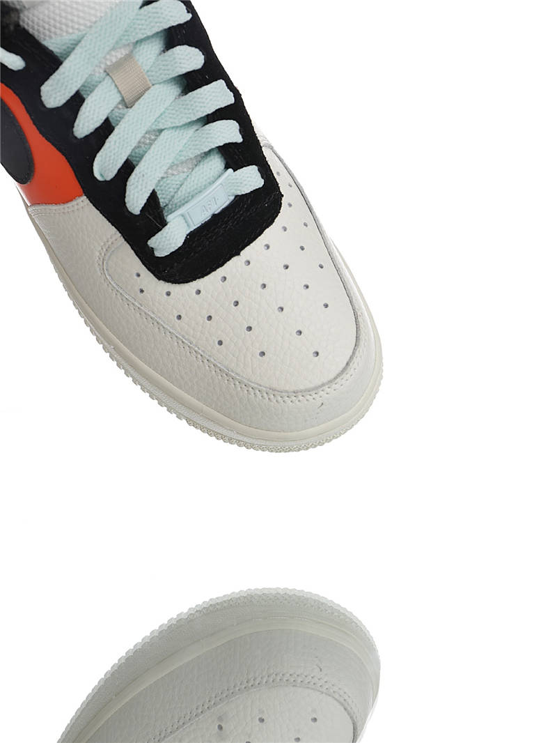 nike air force 1 - Rosado Naranjo Blanco Negro