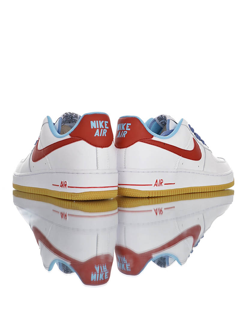 nike air force 1 - Blanco Rojo Morado