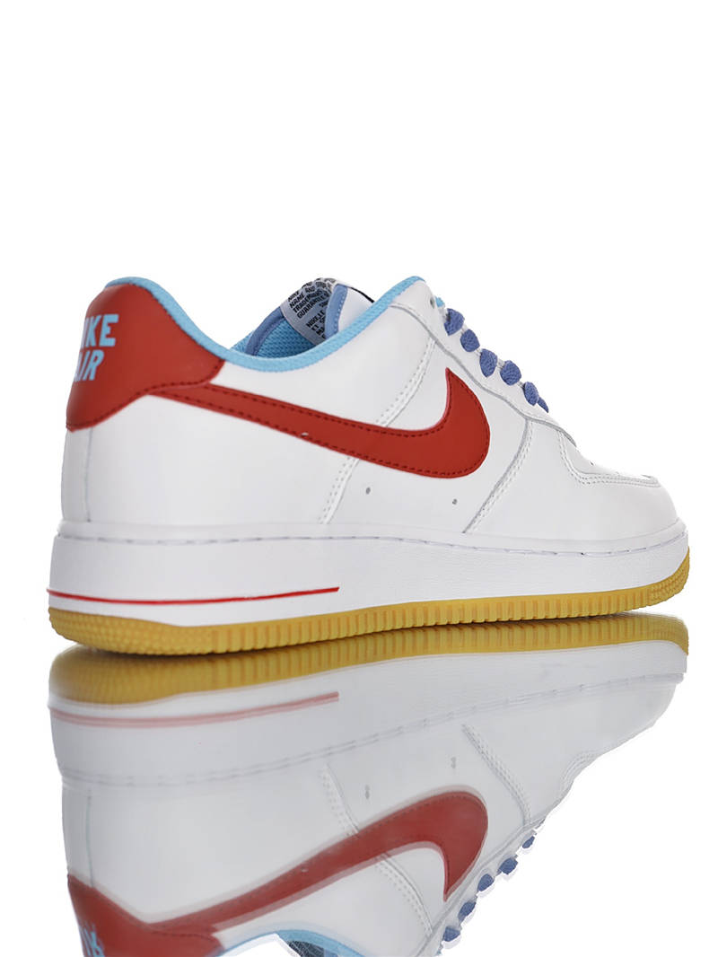 nike air force 1 - Blanco Rojo Morado
