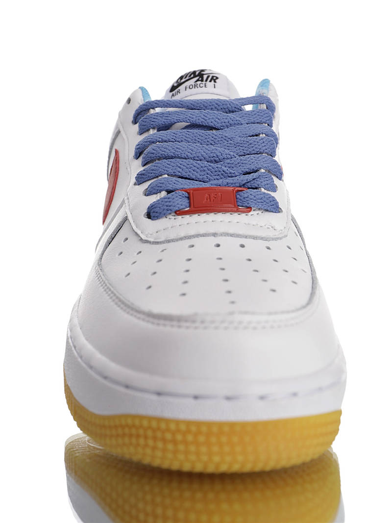 nike air force 1 - Blanco Rojo Morado
