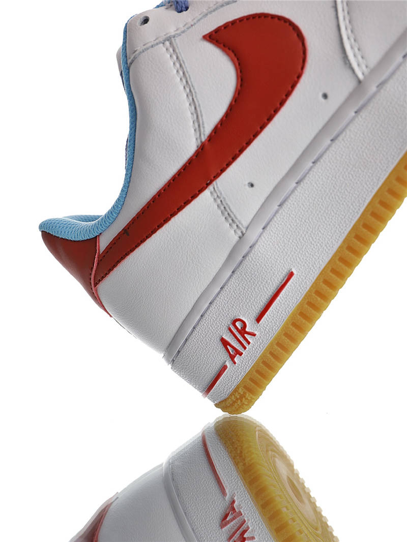 nike air force 1 - Blanco Rojo Morado