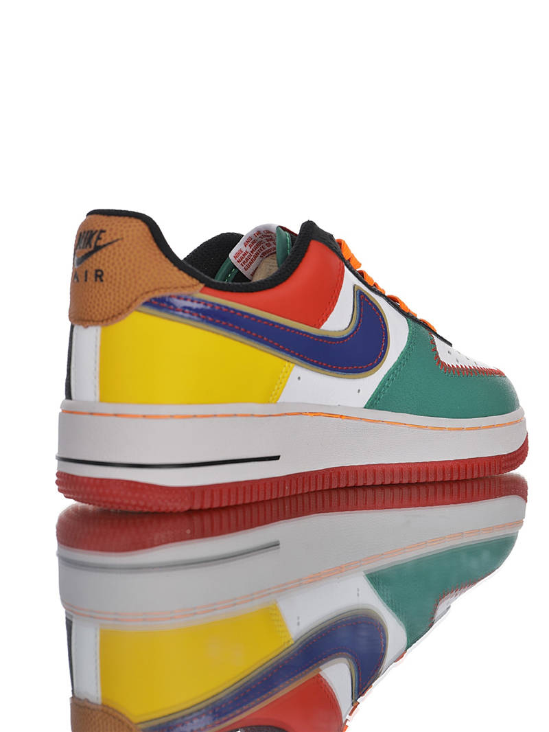 nike air force 1 - Blanco Negro Arcoiris