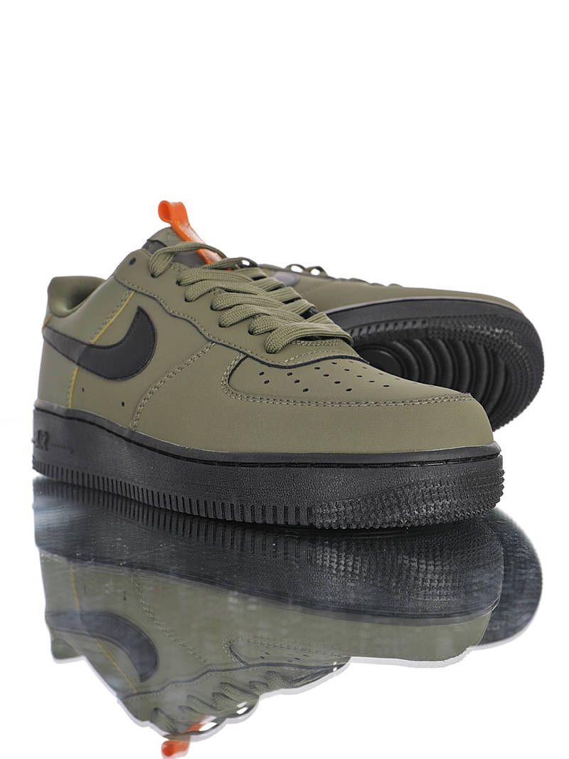 nike air force 1 - Verde Negro