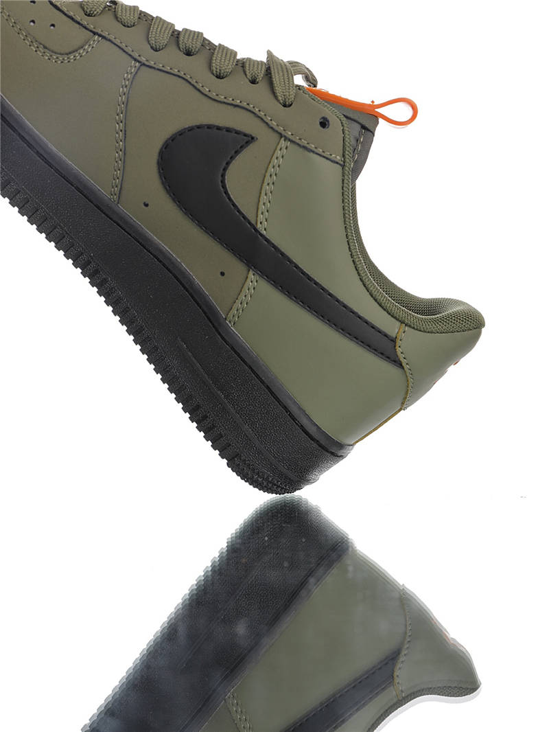 nike air force 1 - Verde Negro