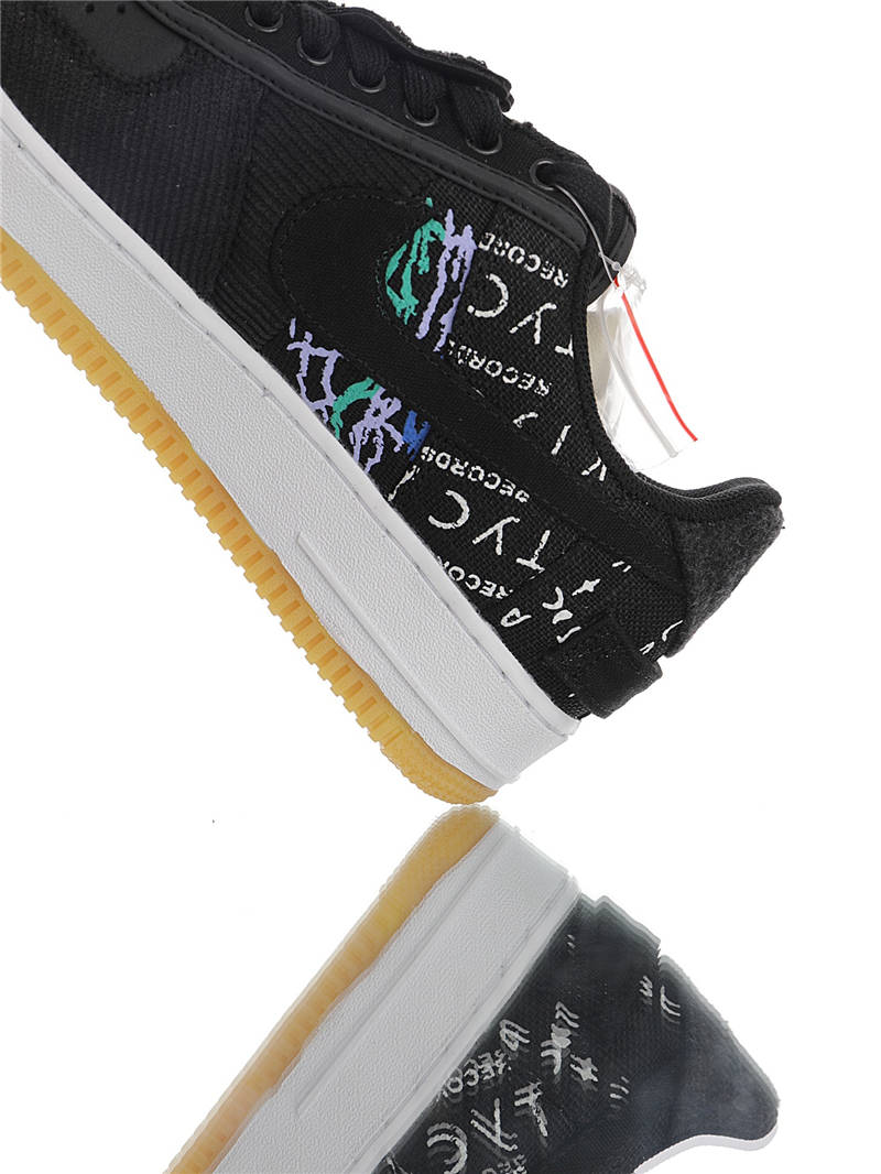 nike air force 1 - Negro Arcoiris