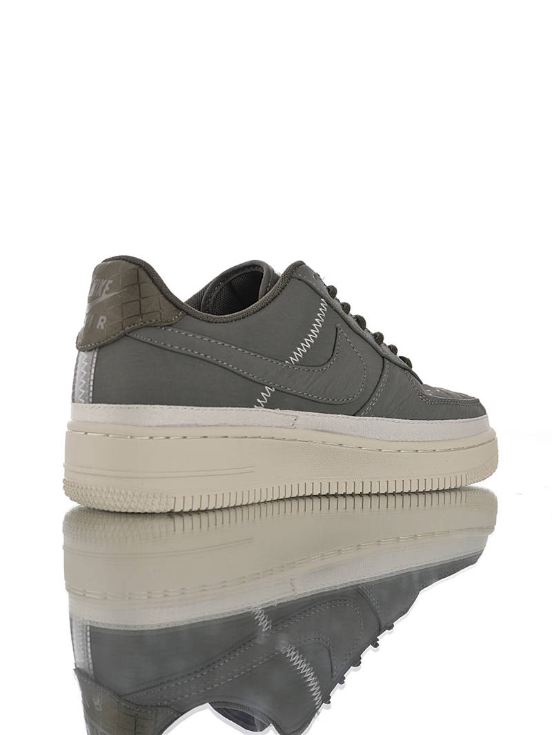 nike air force 1 - Gris Blanco