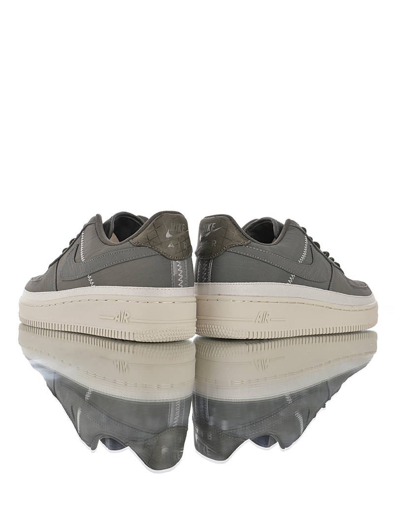 nike air force 1 - Gris Blanco