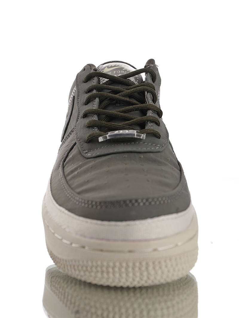 nike air force 1 - Gris Blanco