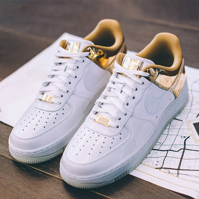 nike air force 1 - Blanco Dorado